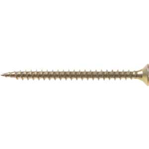 Parafuso madeira chipboard, cabeça chata, fenda cruzada/pozidrive, 4,0 mm x 50,0 mm, VONDER