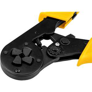 Alicate crimpador para terminais isolados tubulares de 6,0 mm² a 16,0 mm², AC 412, VONDER