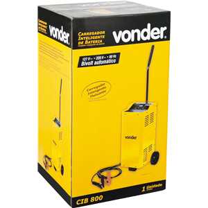 Carregador inteligente de bateria, bivolt, CIB 800 VONDER