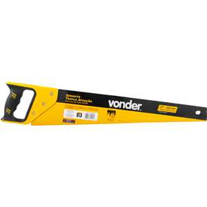 Serrote 22", aço carbono, tripla afiação, cabo plástico emborrachado, SE 220 VONDER