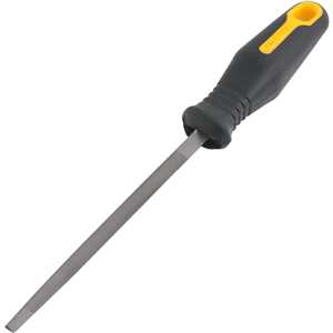 Lima triangular slim taper, 4", com cabo, VONDER
