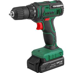 Parafusadeira/furadeira a bateria, 20 V, fonte bivolt automática, PFD 020 DWT