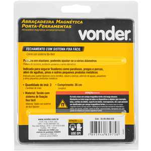 Abraçadeira magnética porta-ferramentas, VONDER