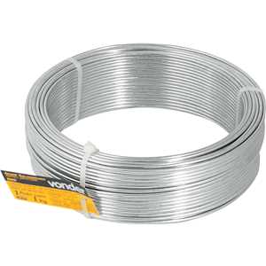 Arame galvanizado, comercial, BWG 16 1,65 mm, VONDER