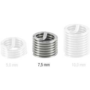 Inserto roscado, M5 x 0,80 mm x 7,5 mm, VONDER