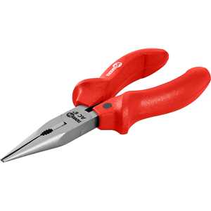 Alicate bico meia cana reto 6", em aço carbono polido, NOVE54