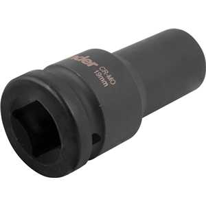 Soquete sextavado longo de impacto, 19 mm, encaixe de 3/4", VONDER
