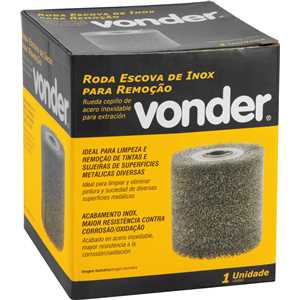 Roda Escova de Inox para Remoção, para PEV 1380 VONDER