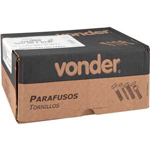 Parafuso sextavado zincado, 10 mm x 90 mm, MA, VONDER