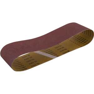 Lixa em cinta, 100 mm x 915 mm, G 80, embalagem com 5 peças, VONDER