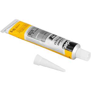 Borracha de silicone acético, cinza, 50 g, VONDER