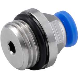 Conexão rápida reta, 4 mm, rosca 1/4" BSP, VONDER
