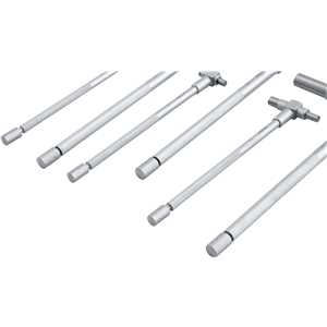 Calibrador telescópico, 8 mm a 150 mm, jogo com 6 peças, VONDER