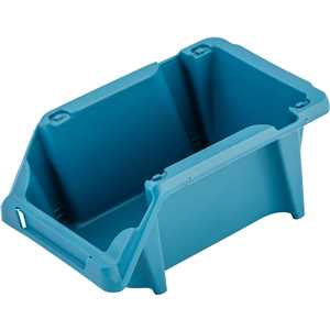 Estante metálica, com gaveteiros modelo prático azul, 108/3 VONDER