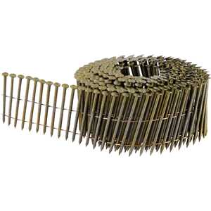 Prego coil anelado, 2,1 mm x 45 mm, polido, carretel com 300 unidades, para o pregador PP 550, VONDER