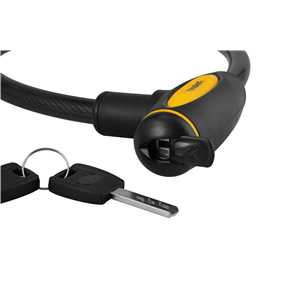 Cadeado para bicicleta, 60 cm, com chave, VONDER