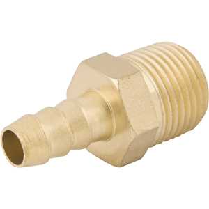 Espigão rosca macho de 1/2" NPT com escama de 5/16", cartela com 3 peças, VONDER