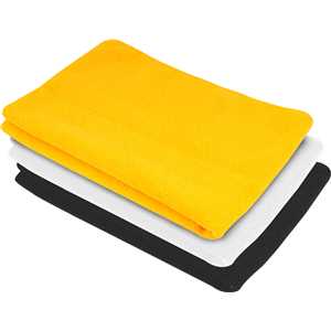 Toalha de microfibra, 40 cm x 40 cm, 300 g/m² (gsm), jogo com 3 peças, VONDER