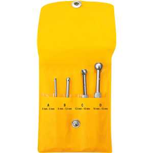 Calibrador telescópico, 3 mm a 13 mm, jogo com 4 peças, VONDER