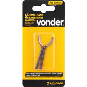 Lâmina para rebarbador manual, VONDER