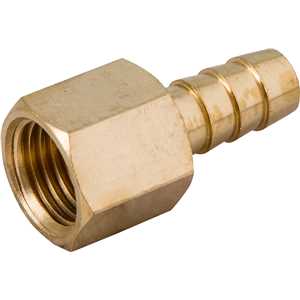 Espigão rosca fêmea de 1/4" NPT com escama de 5/16", cartela com 3 peças, VONDER