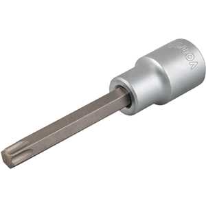 Soquete hexalobular macho longo, encaixe de 1/2", T50, VONDER