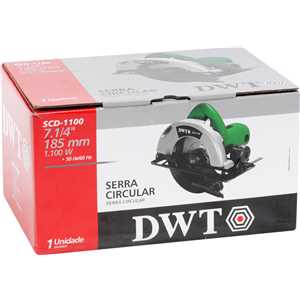 Serra circular 7.1/4", 1.100 W, SCD 1100 , 220 V~ , DWT