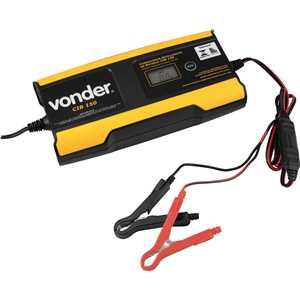 Carregador inteligente de bateria, bivolt automático, CIB 150, VONDER