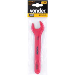 Chave fixa 17,0 mm, uma boca, isolada, IEC60900, VONDER