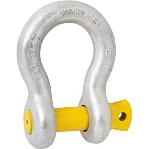 Manilha curva, 7/8", 6,50 T, VONDER PLUS