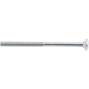 Parafuso francês zincado, 1/4" x 4", com porca, VONDER