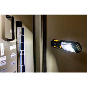 Lanterna recarregável de inspeção, 3 W COB + 6 LEDs, LR 300I, VONDER