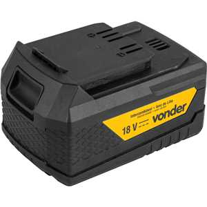 Bateria 18 V, íons de lítio, linha intercambiável, 4 Ah, IBV 1804 VONDER