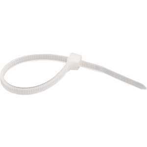 Abraçadeira de nylon, branca, 1.200 mm x 9,0 mm, com 10 peças, VONDER