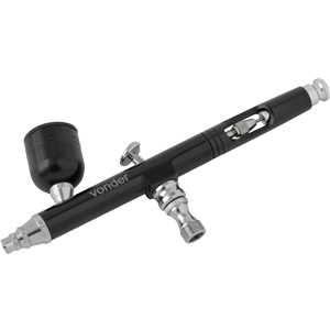 Aerógrafo com acessórios, 7 peças, VONDER
