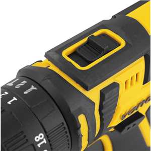 Parafusadeira/furadeira de impacto a bateria, 20 V, fonte de carregamento bivolt automática, PFV 020I VONDER
