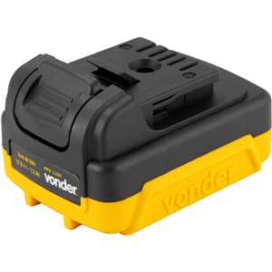 Parafusadeira/furadeira de impacto a bateria, 12 V, fonte de carregamento bivolt automática, PFV 120I VONDER
