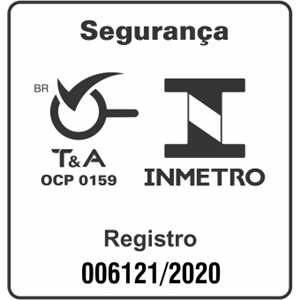 Cabo de aço polido, alma de fibra, 9,53 mm - 3/8", 6 x 25F, VONDER