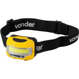Lanterna de LED para cabeça, LED COB, LCV 303 VONDER