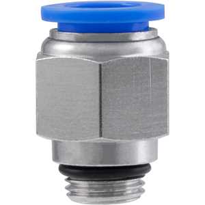 Conexão rápida reta, 12 mm, rosca 1/4" BSP, VONDER