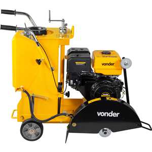 Máquina a gasolina para cortar asfalto, concreto e piso, 14 hp, 4 tempos, VONDER
