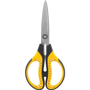 Tesoura uso geral reta, com cabo plástico com revestimento emborrachado, TR 019, VONDER