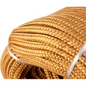 Corda caminhoneiro trançada, 10 mm x 107 m, ouro, VONDER