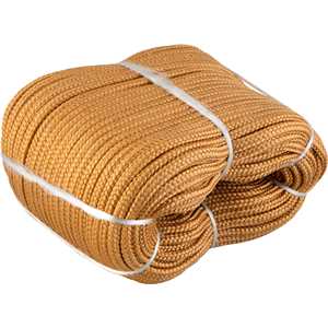 Corda caminhoneiro trançada, 10 mm x 107 m, ouro, VONDER