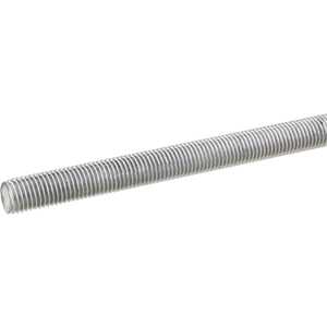 Barra roscada zincada branca 7/16", rosca UNC, VONDER