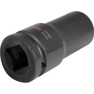 Soquete sextavado longo de impacto, 24 mm, encaixe de 3/4", VONDER