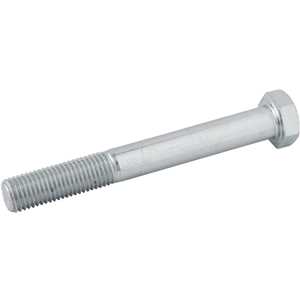 Parafuso sextavado zincado, 16 mm x 130 mm, MA, VONDER