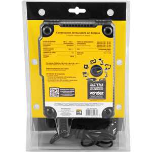 Carregador de bateria 18 V, linha intercambiável, inteligente, ICBV 1849, VONDER