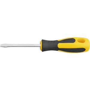 Chave de fenda 3/16" x 3", aço cromo vanádio, cabo emborrachado, VONDER PLUS