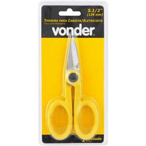 Tesoura para cabista/eletricista 5.1/2", VONDER